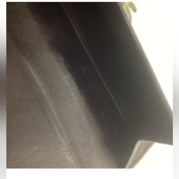 🦋 Authentic Gucci🦋Brown and Tan Logo Wallet Signature Canvas UNISEX Double EUC - Picture 8 of 12